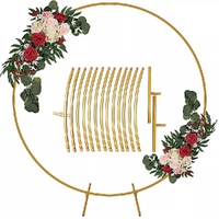 Randy & Travis Machinery Balloon Arch Frame Stand 250cm Gold