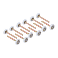 Randy & Travis Heavy-Duty Garage Door Roller 11 Ball Bearing 12 Pack