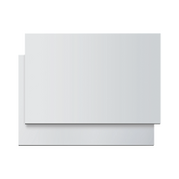 Della Francesca Acrylic Mirror Sheet Panel 900x600x3mm 2pc Set