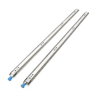 Randy & Travis 2x 125kg Heavy Duty Locking Drawer Slides Industrial Runners