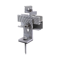 Randy & Travis Solar Panel Roof Mount Kit Universal Clamps Brackets