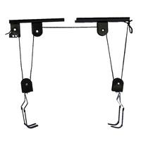 Randy & Travis Machinery Heavy Duty Bike Hoist Pulley Lift – Garage Ceiling Bicycle Storage