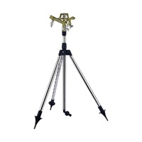 Randy & Travis Tripod Rotating Sprinkler Automatic Garden Irrigation