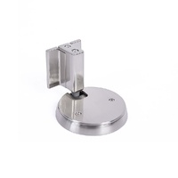 Randy & Travis Machinery Zinc Alloy Door Stop Brushed Nickel Anti Collision
