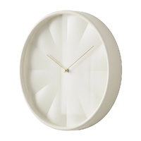 Randy & Travis Machinery 30cm Round Wall Clock Silent Sweep Modern ABS Frame