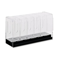 Randy & Travis Machinery 6 Slot Booster Pack Dispenser Acrylic Card Display
