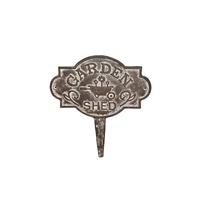 Garden Shed Cast Iron Stake 29cm