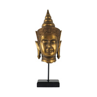 eWholesale Buddha Statue Head on Stand 60cm Decor