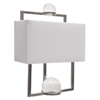 eWholesale Harper Metal Glass Wall Lamp 36cm