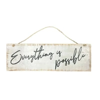 Everything Is Possible Wall Art 60x20cm