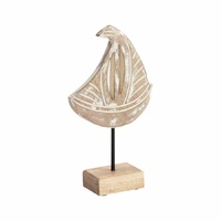 Boat on Base Ornament 30cm