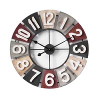 eWholesale Retro Number Metal Wall Clock 60cm