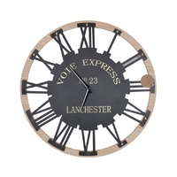 eWholesale Roman Numeral Round Wall Clock 50cm