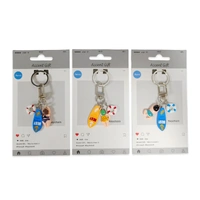 Bulk 24 Set 3 Polyresin Swim & Surf Keychain 3 Asst