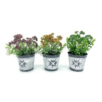 eWholesale Artificial Broccolini Plant Set 3 Pack 21cm