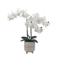 eWholesale Artificial Orchid in Ceramic Pot 58cm