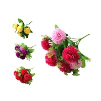 bulk 36 Artificial Chrysanthemum Ball Assort 30cm
