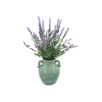 eWholesale Artificial Lavender in Ceramic Pot 34cm