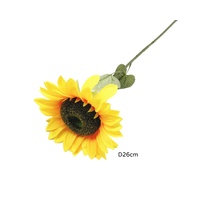 eWholesale Bulk 12 Artificial Sunflower Spray 26x87cm