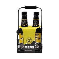 Bulk 6 Mens Grooming Set In Metal Basket 12.7x23.9cmh