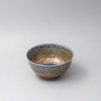 eWholesale Earth & Sky Glaze Bowl 17cm Blue Pool