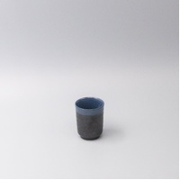Mug 170ml Blue & Black Glaze