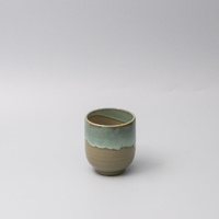 eWholesale Yunomi Tea Mug 280ml Aqua Drip Glaze