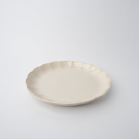 eWholesale Side Plate 21cm Ivory Rinka Glaze