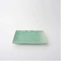 eWholesale Rectangular Plate 22cm Celadon Glaze