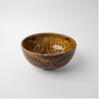 eWholesale 19cm Amber Glaze Serving Bowl