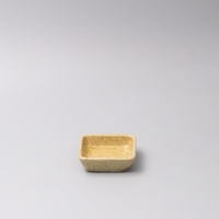 eWholesale Sauce Dish Squared 8cm Biscuit Glaze