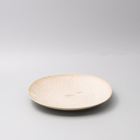 eWholesale Dinner Plate 25cm White Fade Glaze