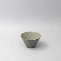 eWholesale Fluted Bowl 13cm Green Fade Glaze