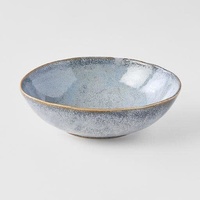 eWholesale Oval Bowl 16cm Steel Grey Glaze