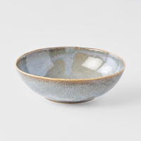 eWholesale Oval Bowl 14cm Steel Grey Glaze