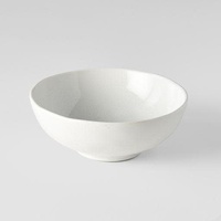 eWholesale Oval Bowl 14cm Parchment White Glaze