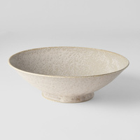 eWholesale Ramen Bowl 24.5cm White Fade Glaze