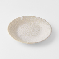 eWholesale Tapas Plate 17cm White Fade Glaze