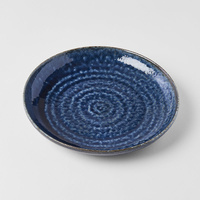 eWholesale Dinner Plate 25cm Midnight Blue Glaze