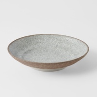 eWholesale Pasta Bowl 23cm Crazed Grey Glaze