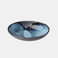 eWholesale Organic Bowl Oval 16cm Storm Glaze