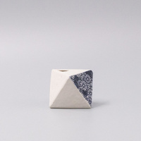 eWholesale Triangular White Chrysanthemum Vase 130ml