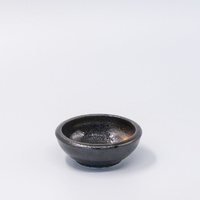 eWholesale Bowl 12cm Gold Brush Glaze