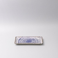 eWholesale Sushi Plate 25cm Speckled Swirl Design
