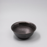 eWholesale Ramen Bowl 18.5cm Black Zen Design