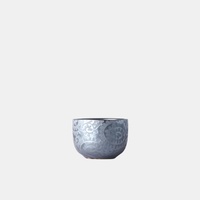 eWholesale 35ml Black Scroll Glaze Sake Cup