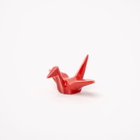 eWholesale Chopstick Rest Origami Crane Red