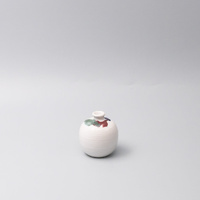eWholesale Small Tricolour White Round Vase