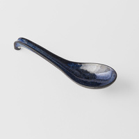 eWholesale Kanso Spoon 17.5cm Indigo Blue Glaze
