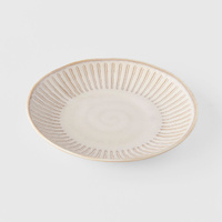 eWholesale Saucer 14cm Ridged Alabaster Glaze